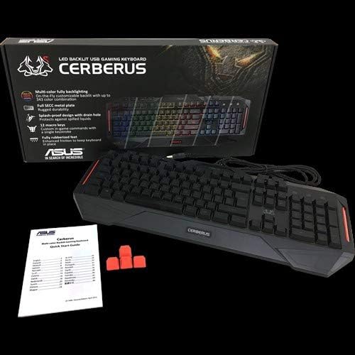 ASUS Cerberus Clavier Azerty Français , USB, avec Fil