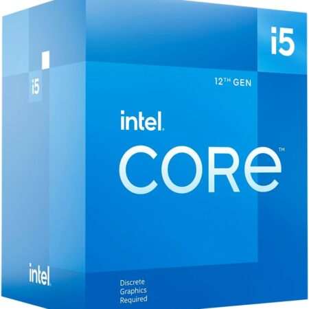 Intel® Core™ i5-12400F, processeur pour PC de bureau 18 Mo de cache, jusqu'à 4,40 GHz