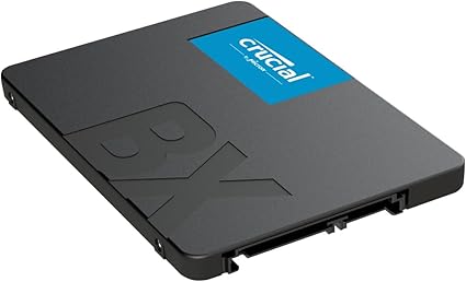 Crucial BX500 SATA 1To, SSD 2.5" Interne, jusqu' 540Mo/s, Compatible avec Ordinateur Portable et de Bureau (PC), 3D NAND, Acclration dynamique de l'criture, Disque Dur SSD - CT1000BX500SSD101