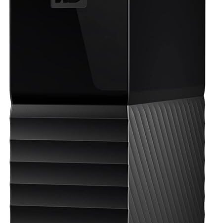 WD 12To My Book - Disque dur externe de bureau avec logiciels de gestion du disque et de sauvegarde et protection par mot de passe, compatible PC & Mac