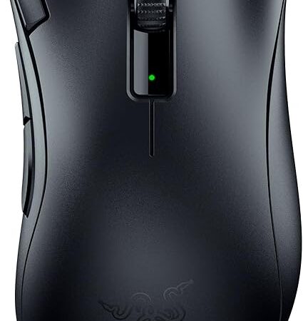 Razer DeathAdder V2 X Hyperspeed - Souris Gaming ergonomique sans fil pour PC / Mac (Commutateurs mécaniques, technologie sans fil Hyperspeed, capteur optique) Noir