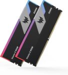 Acer Predator Vesta II DDR5 RGB 32Go (16Go x 2) 6000MHz CL36 - Compatible avec Intel XMP 3.0 et AMD Expo - Mémoire de Travail pour Ordinateur de Jeux PC (Noir)