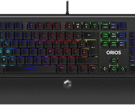Speedlink Clavier Gaming Opto Mécanique ORIOS - Full RGB - AZERTY