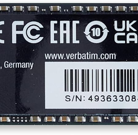 VERBATIM Vi560 S3 M.2 SSD - SSD interne 512GB de haute performance - Solid State Drive - interface SATA III M.2 - disque dur interne technologie 3D-NAND - jusqu’à 560MB/s - bleu