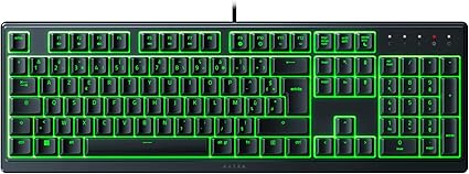 Razer Ornata V3 X - Clavier Gamer à Profil Bas (Switches à Membrane Silencieux, Repose-Poignet Ergonomique, RGB Chroma, Touches en ABS Vernies aux UV) Clavier AZERTY | Noir
