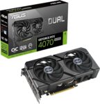 ASUS GeForce RTX 4070 Super 12G Dual Evo OC Carte Graphique de Jeu – Horloge Boost 2550 MHz, GDDR6X, PCIe Gen 4, DLSS 3