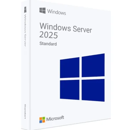 Windows Server 2025 Standard (Dates estimées de livraison: 1H-2H par Mail)