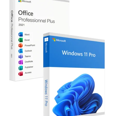 Office 2021 Pro Plus + Windows 11 Pro (Dates estimées de livraison: 1H-2H par Mail)