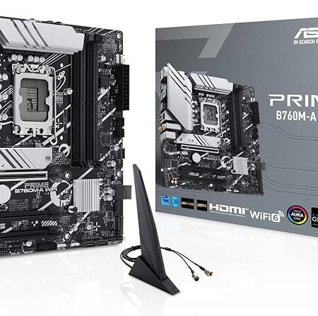 ASUS PRIME B760M-A WIFI D4 Intel B760 LGA 1700 micro ATX
