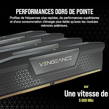 Corsair 32GB (2K) DDR5 6000MHz Vengeance B module de mémoire 32 Go 2 x 16 Go