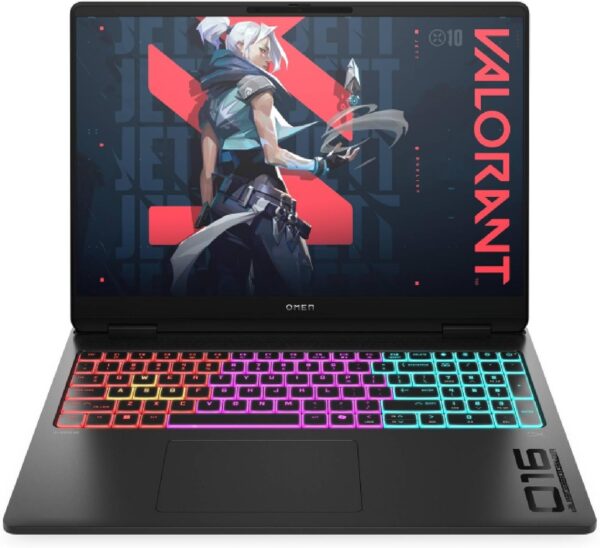 HP Omen Max 16-ah0001sf Ordinateur Portable Gaming 16" WQXGA IPS 240 Hz, PC Portable Gamer (Intel Ultra 9 275HX, RAM 32 Go, SSD 1024 Go, Nvidia GeForce RTX 5080 16Go, Windows 11), Laptop Noir, AZERTY