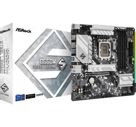 Asrock B660M Steel Legend Intel B660 LGA 1700 micro ATX
