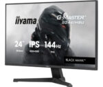 IIYAMA G2441HSU-B1, IPS, 1920x1080@144Hz, 1ms, 350cd, 1500:1, Haut-parleurs, HDMI/DP/USB HUB (2x2.0), Black Tuner, i-Style Colour