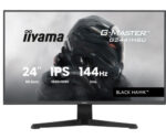IIYAMA G2441HSU-B1, IPS, 1920x1080@144Hz, 1ms, 350cd, 1500:1, Haut-parleurs, HDMI/DP/USB HUB (2x2.0), Black Tuner, i-Style Colour