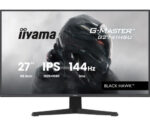IIYAMA G2741HSU-B1, FreeSync/Adaptive Sync, 1920x1080@144Hz, 1ms, 350cd Haut-parleurs, HDMI/DP/USB HUB, Black Tuner, i-Style Colour
