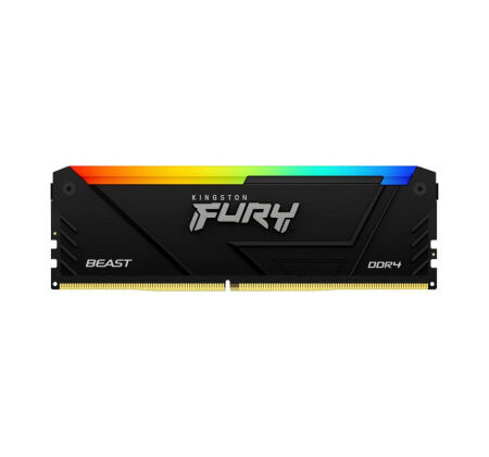 KINGSTON 8G (1x8G) DDR4 3600Mhz FURY Beast Rgb*KF436C17BB2A/8