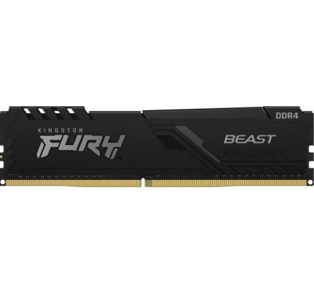 Kingston Technology FURY 8Go 3200MT/s DDR4 CL16 DIMM Beast Black