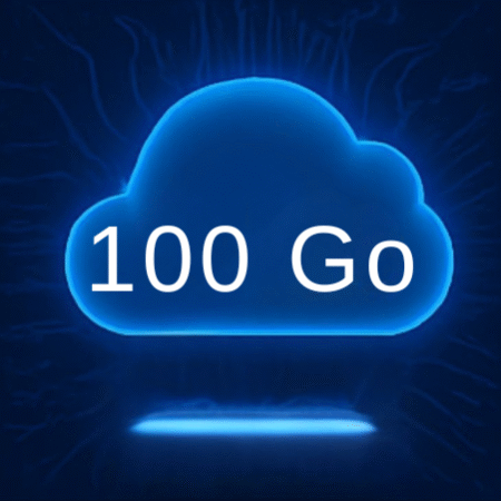 Forfait Sauvegarde Cloud 100 Go – Abonnement Mensuel