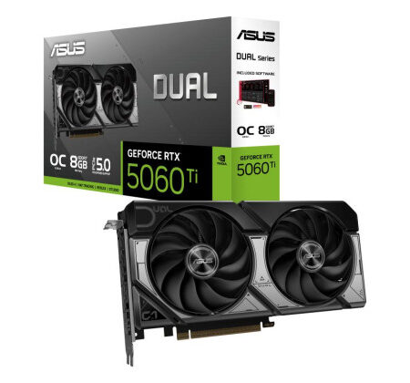 ASUS DUAL RTX 5060TI O8G