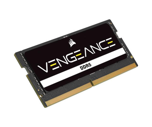 CORSAIR Vengeance - DDR5 - kit - 32 Go: 2 x 16 Go - SO DIMM 262 broches - 4800 MHz / PC5-38400 - mémoire sans tampon