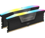 CORSAIR VENGEANCE RGB 32 GO (2X 16 GO) DDR5 6000 MHZ - NOIR