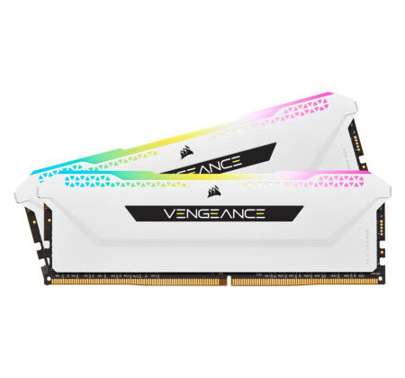 Corsair Vengeance RGB Pro CMH32GX4M2E3200C16W module de mémoire 32 Go 2 x 16 Go DDR4 3200 MHz